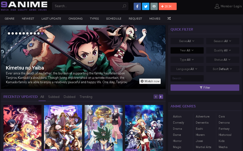 Top 12 Best Free Anime Websites To Watch Anime Online 2021 Techarticle
