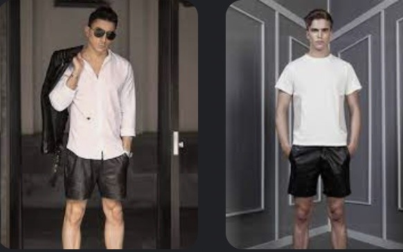How to Style Leather Shorts for Men?